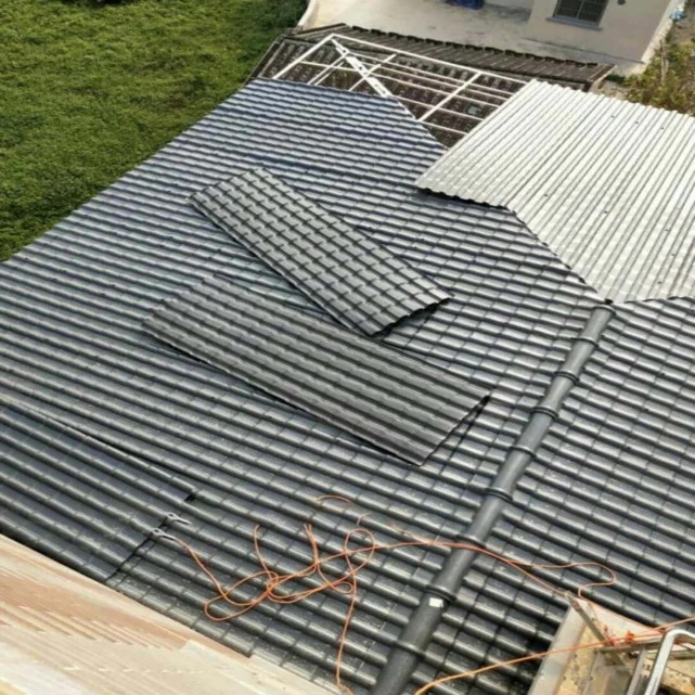 新型建筑材料合成樹(shù)脂瓦，新時(shí)代城市建設(shè)的屋頂瓦